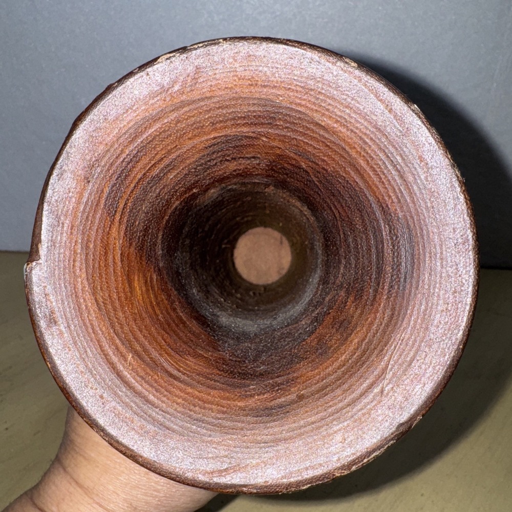 Wood Vase Flower Vase 10 Inch‎ Home Decor Multipurpose use - Picture 9 of 11